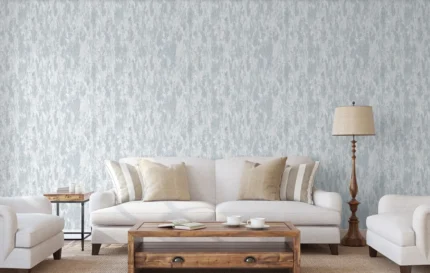 White Embossed Wallpaper – Textured Rustic (7809-2)
